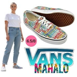 Vans Unisex Doren Mahalo Lace Up Low Top Sneaker Shoes Multicolor Size 6.5/8